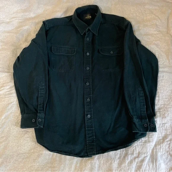 Dark Green Redhead Flannel - Size L - Picture 1 of 7